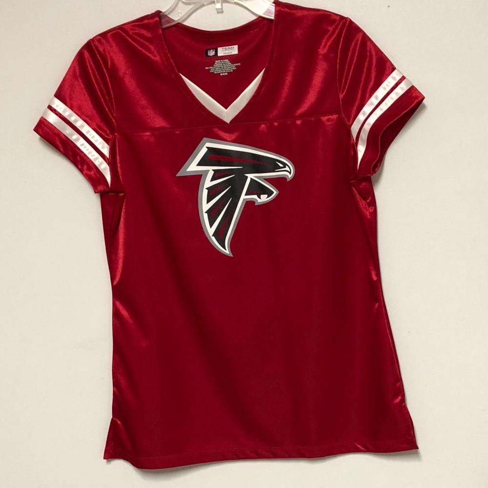 Atlanta Falcons NFL Team Apparel Red Jersey Med